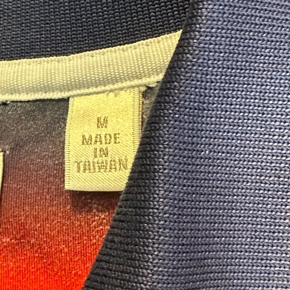 Men’s Red, White,and Blue Golf Shirt - Picture 7 of 7